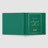 Emerald Green Wedding Gastenboek (Volledig)