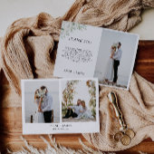 Emerald Green Wedding Hartelijk dank Kaart