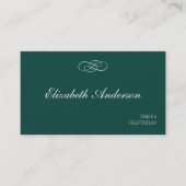 Emerald Green Wedding Place kaarten Plaatskaartje (Voorkant)