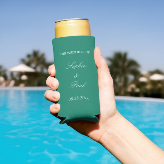 Emerald Green Wedding Seltzer Koelbox Blikjeskoeler (Insitu Zwembad)