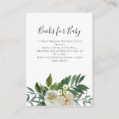 Emerald Greenery Boeken voor Baby Kaart (Voorkant)