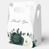 Emerald Greenery Eucalyptus White Vrijgezellenfees Bedankdoosjes (Geopend)