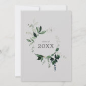 Emerald Greenery | Grijze gradustrie Kaart (Achterkant)