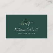 Emerald Greenery | Groen Visitekaartje (Voorkant)