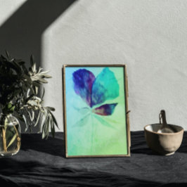 Emerald Greenery Waterverf Magic Floral Poster