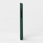 Emerald groen en wit | Modern monogram Case-Mate iPhone Case (Achterkant/links)