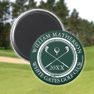 Emerald Groene Naam En Club Naam Datum Magneet