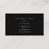 Emerald Grungy Distress Gold Marble Vip Visitekaartje (Achterkant)