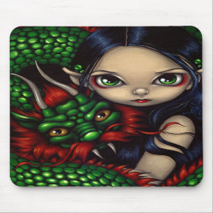 "Emerald Guardian" Mousepad Muismat