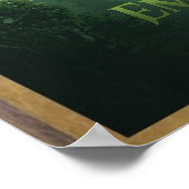 Emerald Haven - Hangende Hangende Fantasie Bos Poster (Hoek)