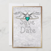 Emerald Heart Save the Date (Achterkant)