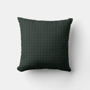 Emerald Heritage Tartan Plaid Luxe Oude Rijkdom Kussen