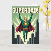 Emerald Hero Vaderdag Kaart (Gele Bloem)