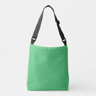 Emerald hex-code 50c878 crossbody tas