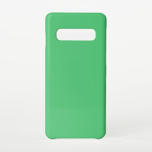 Emerald hex-code 50c878 samsung galaxy s10 hoesje