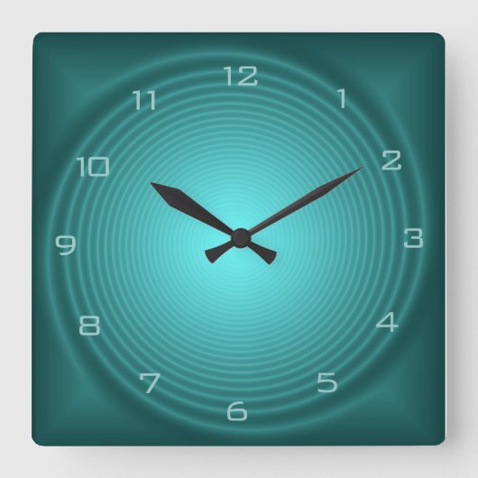 Emerald Illumined Design> Gelaagde wandklokken (Voorkant)