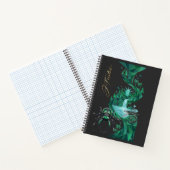 “Emerald Island Beetle – Nature Art Notitieboek (Binnen)