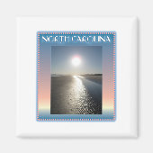 Emerald Isle Beach, NC bij zonsondergang Magneet (Voorkant)