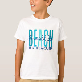 Emerald Isle Beach North Carolina (Oceaan) T-shirt