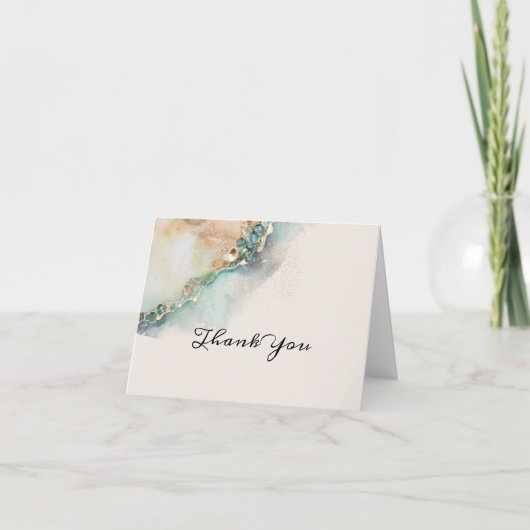 Emerald Isle dank u Bedankkaart (Voorkant)