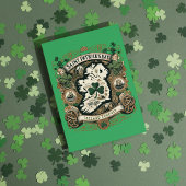 "Emerald Isle Explorer" - Een vintage cartografisc Feestdagenkaart