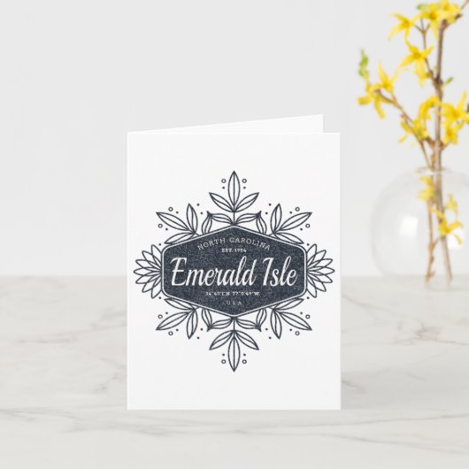 Emerald Isle Kaart (Gele Bloem)