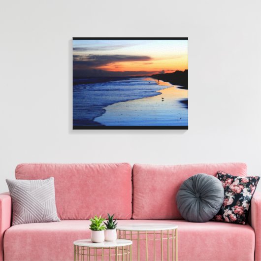 Emerald Isle, NC Canvas Afdruk (Insitu (Woonkamer))
