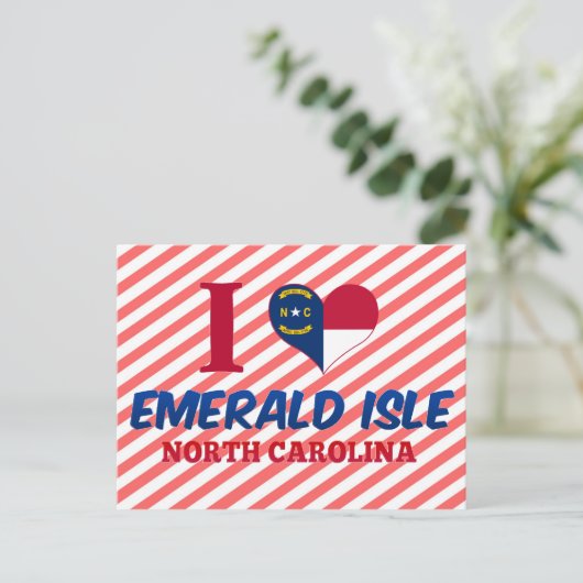 Emerald Isle, North Carolina Briefkaart (Staand voorkant)