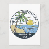 Emerald Isle North Carolina Briefkaart (Voorkant)