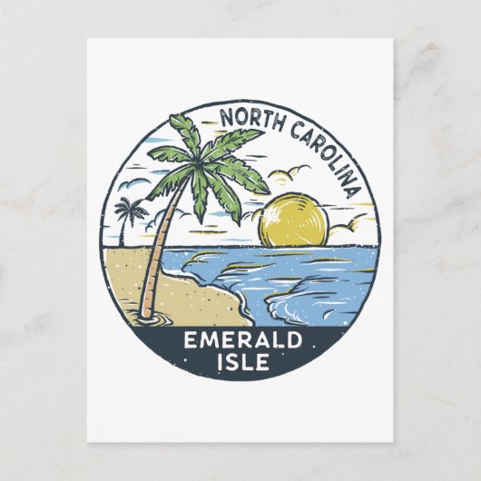 Emerald Isle North Carolina  Briefkaart (Voorkant)