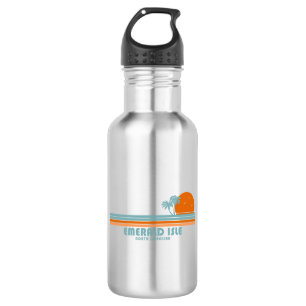 Emerald Isle North Carolina Sun Palm Trees Waterfles