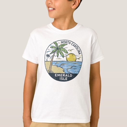 Emerald Isle North Carolina  T-shirt (Voorkant)