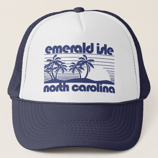 Emerald Isle, North Carolina Trucker Pet (Voorkant)