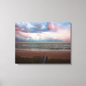 Emerald Isle Sunset Canvas Afdruk (Voorkant)