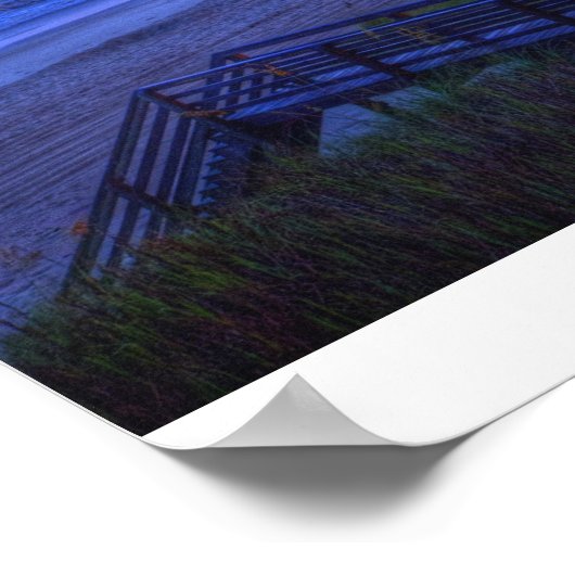 Emerald Isle Sunset Poster (Hoek)