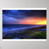 Emerald Isle Sunset Poster (Voorkant)