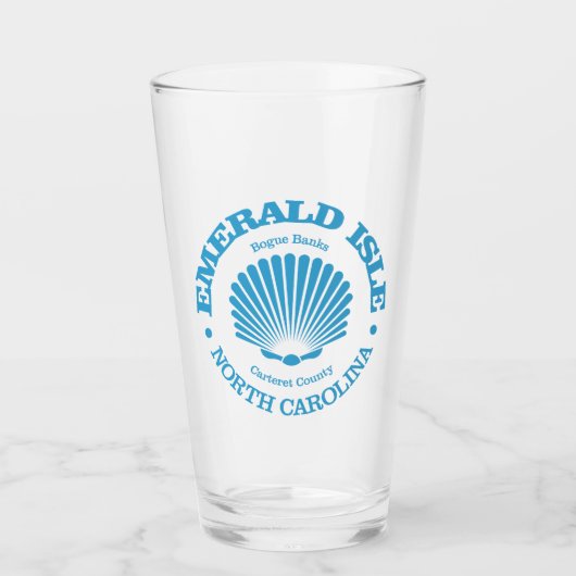 Emerald Isle (zeeschelp) Glas (Voorkant)