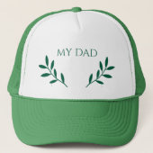 Emerald Ivy Vaderdag Hoed voor Vader Trucker Pet (Voorkant)
