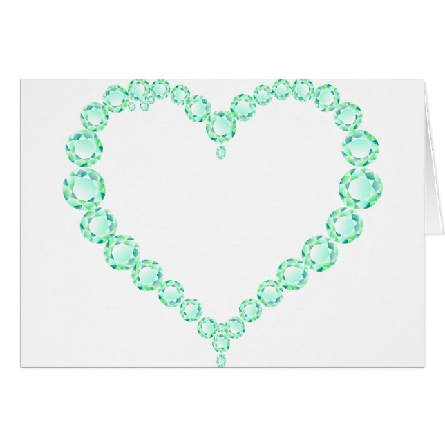 Emerald Jewel Heart (Voorkant Horizontaal)