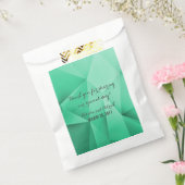 Emerald Jewel Tones Wedding Favor Bags Bedankzakje (Gezegeld)