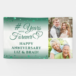 Emerald Jubileum Heart YEARS IN FOREVER Photo Spandoek