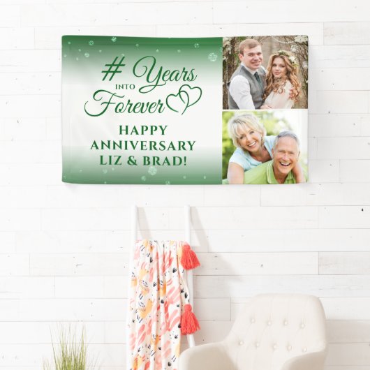 Emerald Jubileum HEEFT JAREN IN HET BUITENLAND Spandoek (Insitu)