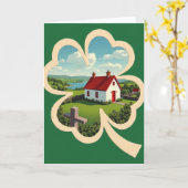 Emerald Klaver Scene Kaart (Gele Bloem)
