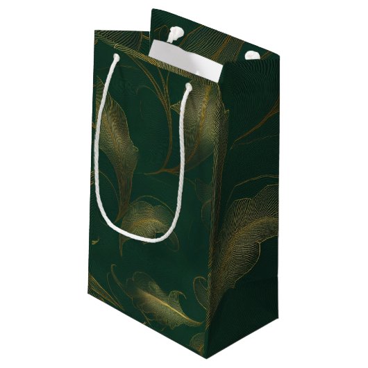 Emerald Klein Cadeauzakje (Achterkant Gekanteld)