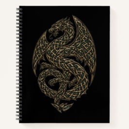 Emerald Knot Dragon  Notitieboek