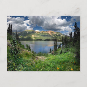Emerald Lake 4 - Weminuche Wilderness - Colorado Briefkaart