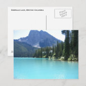 Emerald Lake, B.C. Briefkaart (Voorkant / Achterkant)