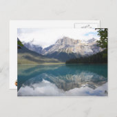 Emerald Lake, British Columbia, Canada Briefkaart (Voorkant / Achterkant)