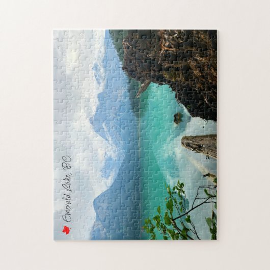 Emerald Lake British Columbia Legpuzzel (Verticaal)