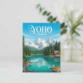 Emerald Lake Canada Briefkaart (Staand voorkant)